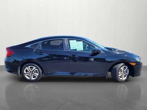 Crystal Black Pearl 2017 Honda Civic LX