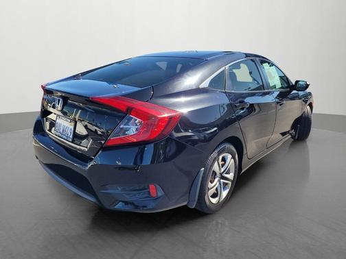 Crystal Black Pearl 2017 Honda Civic LX