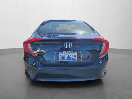 Crystal Black Pearl 2017 Honda Civic LX