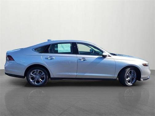 Solar Silver Metallic 2025 Honda Accord Hybrid EX-L