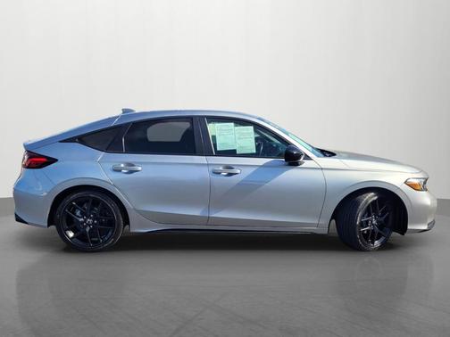 Solar Silver Metallic 2025 Honda Civic Sport