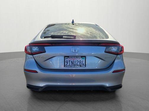 Solar Silver Metallic 2025 Honda Civic Sport