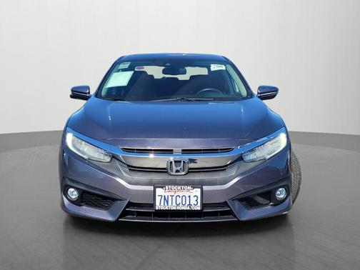 Modern Steel Metallic 2016 Honda Civic Touring