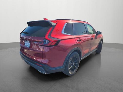 Radiant Red 2025 Honda CR-V Hybrid Sport