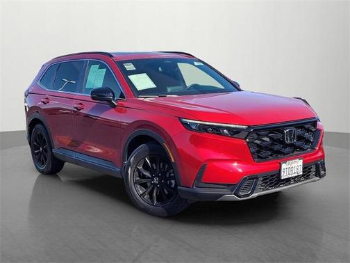 Radiant Red 2025 Honda CR-V Hybrid Sport