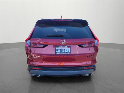 Radiant Red 2025 Honda CR-V Hybrid Sport
