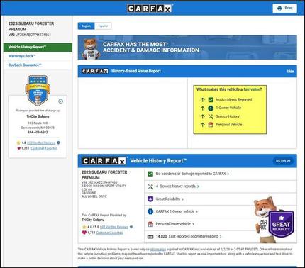 2023 Subaru Forester Premium