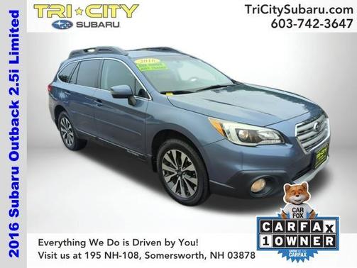 2016 Subaru Outback 2.5i Limited