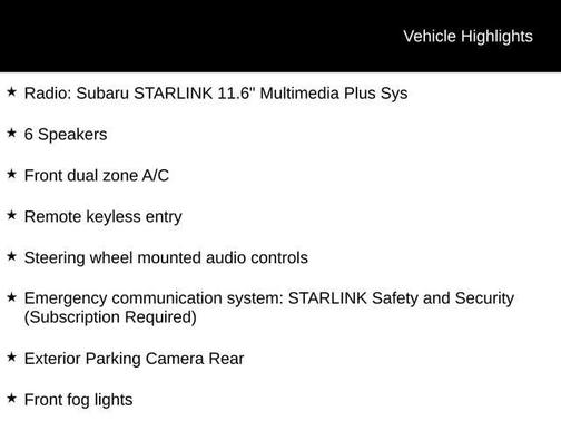 2024 Subaru Crosstrek Premium