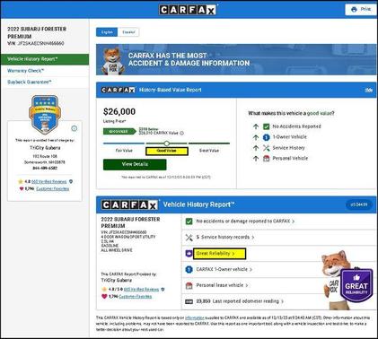 2022 Subaru Forester Premium