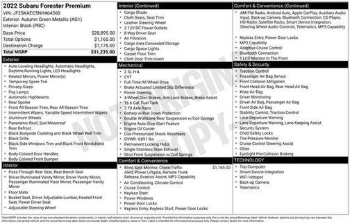 2022 Subaru Forester Premium