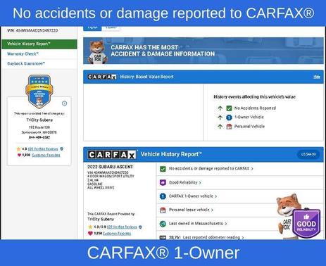 2022 Subaru Ascent Base 8-Passenger