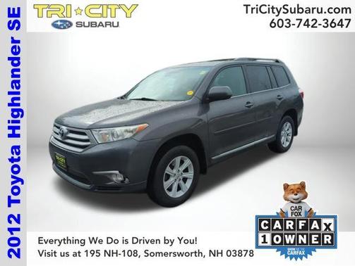 2012 Toyota Highlander SE