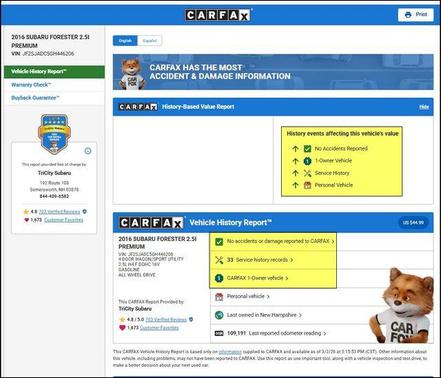 2016 Subaru Forester 2.5i Premium