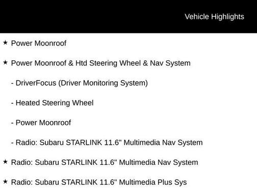 Crystal Black Silica 2024 Subaru Outback Limited