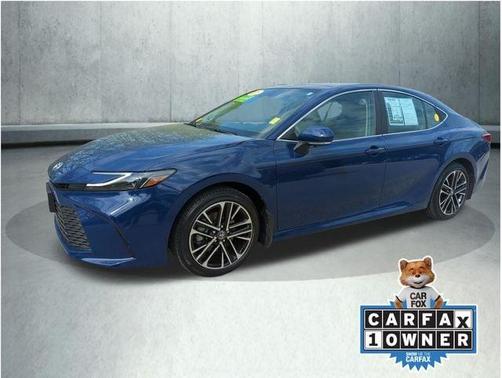 Blue 2025 Toyota Camry XLE