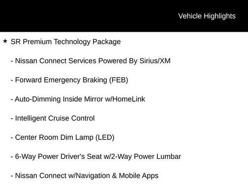 2017 Nissan Sentra SR