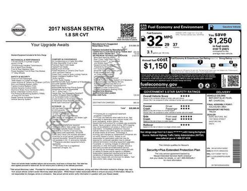 2017 Nissan Sentra SR