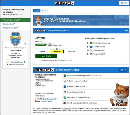 2024 Subaru Crosstrek Wilderness