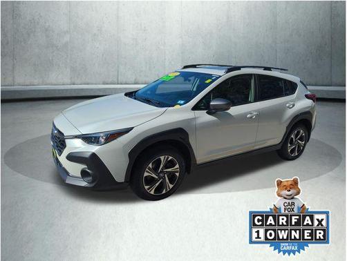 Crystal White Pearl 2024 Subaru Crosstrek Premium