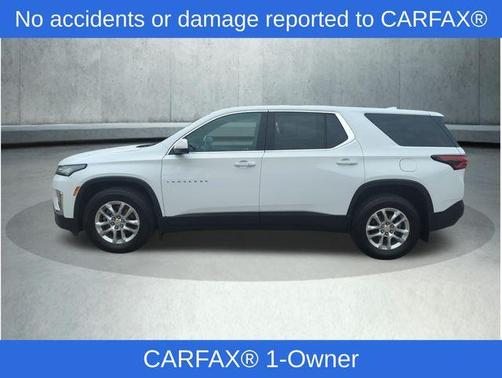 Summit White 2024 Chevrolet Traverse Limited LS