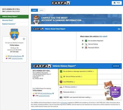 2013 Honda CR-V EX-L