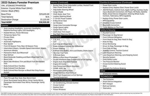 2023 Subaru Forester Premium