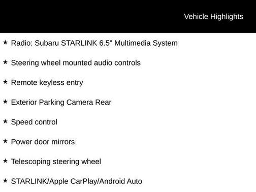 2022 Subaru Impreza Base