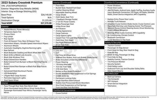 2023 Subaru Crosstrek Premium