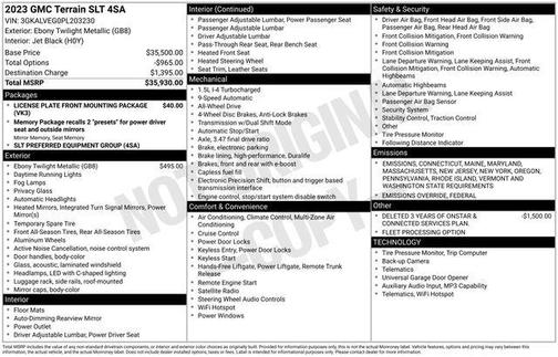 2023 GMC Terrain SLT
