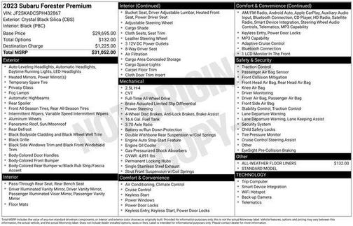 2023 Subaru Forester Premium