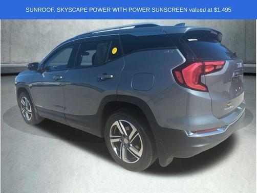 Satin Steel Metallic 2021 GMC Terrain SLT