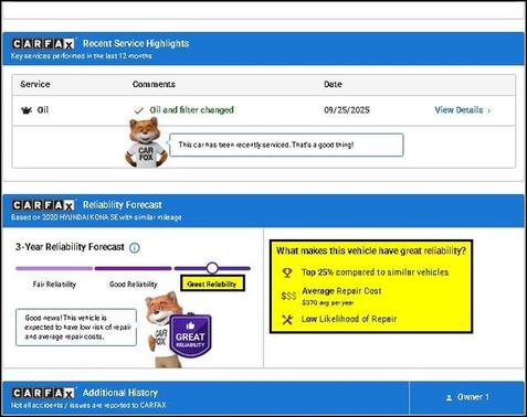2020 Hyundai KONA SE