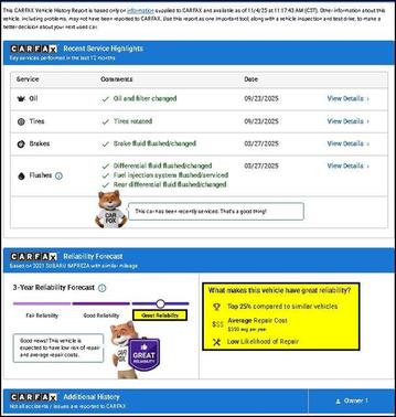 2021 Subaru Impreza Base