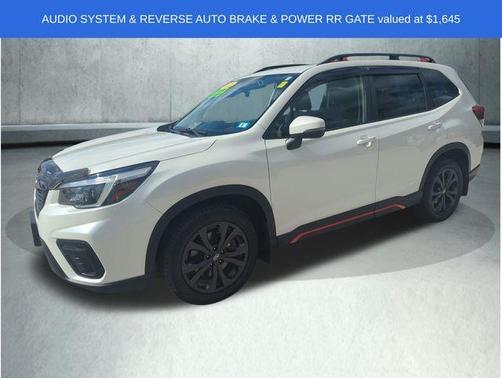 Crystal White Pearl 2021 Subaru Forester Sport