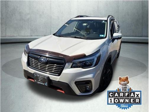 Crystal White Pearl 2021 Subaru Forester Sport