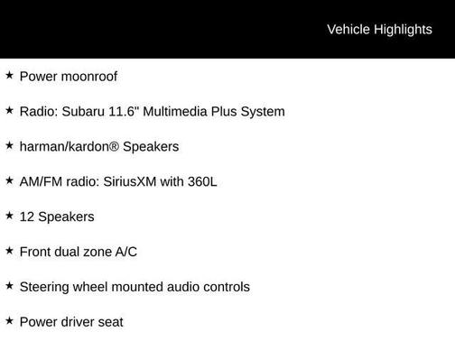 Crystal White Pearl 2025 Subaru Outback Onyx Edition