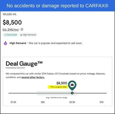 2014 Subaru XV Crosstrek 2.0i Premium