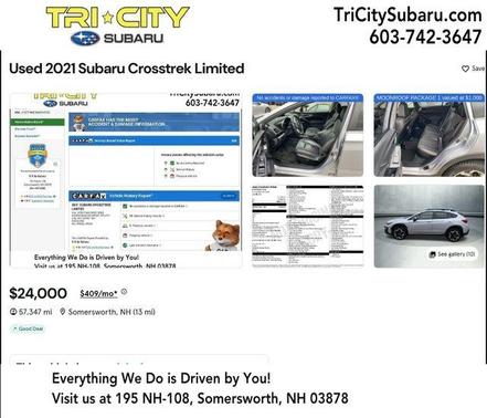 2021 Subaru Crosstrek Limited