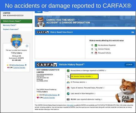 2017 Subaru Legacy 2.5i Limited