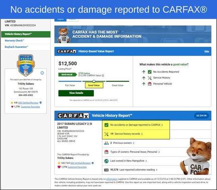 2017 Subaru Legacy 2.5i Limited