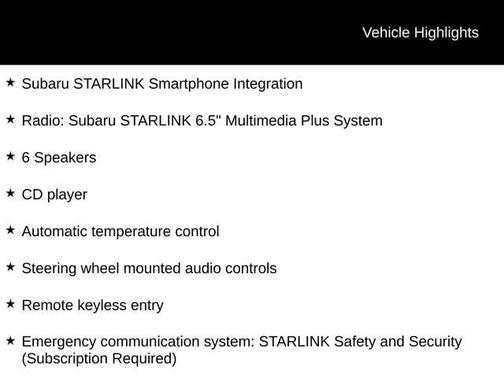 2022 Subaru Crosstrek Premium