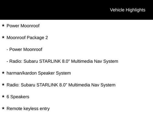 2022 Subaru Crosstrek Limited