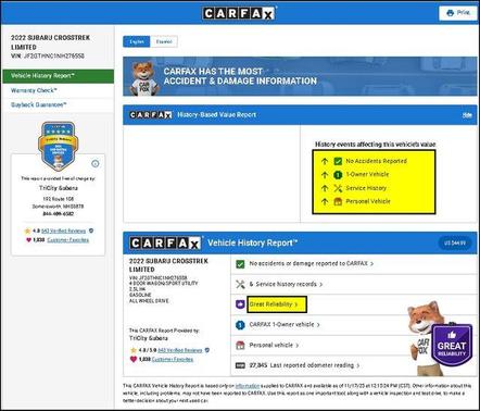 2022 Subaru Crosstrek Limited