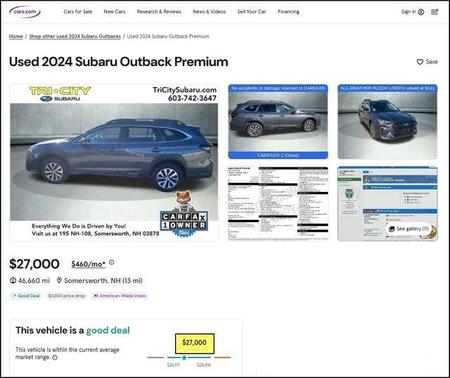 2024 Subaru Outback Premium
