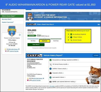 2023 Subaru Forester Wilderness