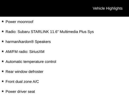 2024 Subaru Outback Onyx Edition XT