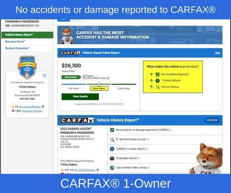 2022 Subaru Ascent Premium 8-Passenger