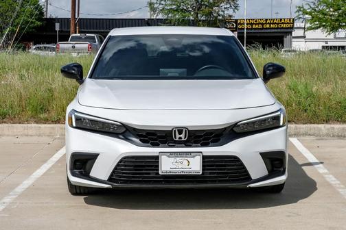 Platinum White Pearl 2024 Honda Civic Sport