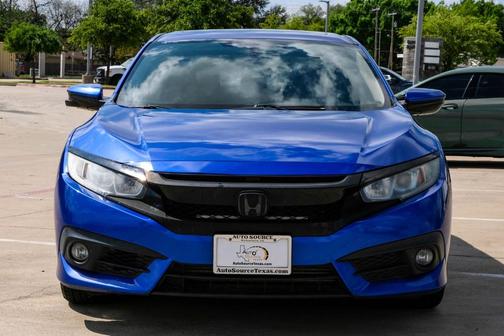 Cosmic Blue Metallic 2017 Honda Civic EX-T